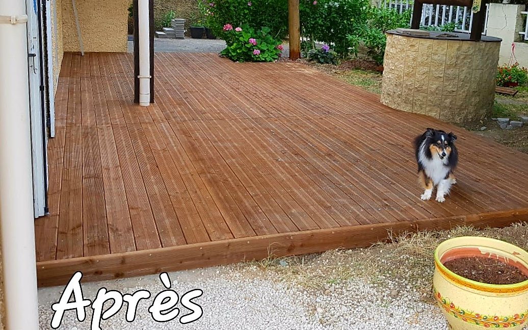 Terrasse bois et aménagements extérieurs — Artisan Bâtiment Champenois, Novion-Porcien